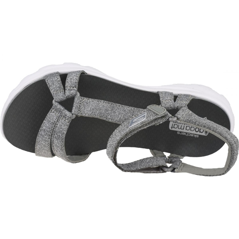 Skechers Go Walk Move W 14248-GRY sandali grigio 2