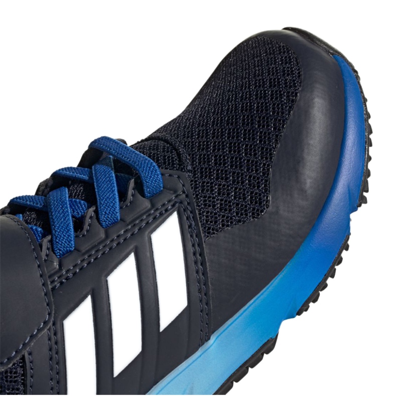 Scarpe Adidas FortaFaito Jr EE7313 bianca blu navy blu 1