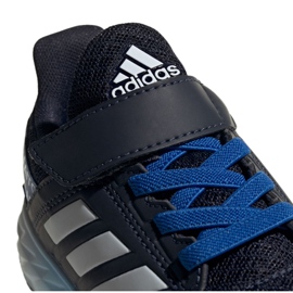 Scarpe Adidas FortaFaito Jr EE7313 bianca blu navy blu 3