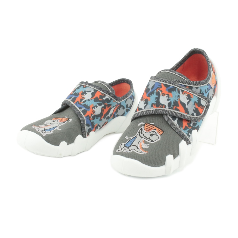 Scarpe per bambini Befado 273X289 blu arancia grigio 3