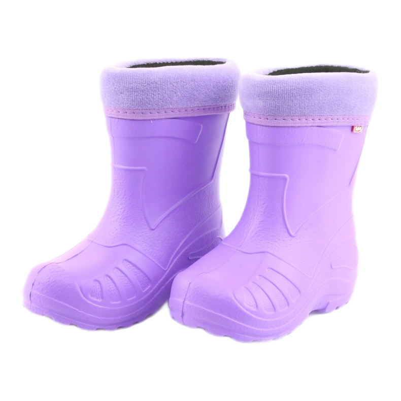 Scarpe per bambini Befado galosh-viola 162P102 3