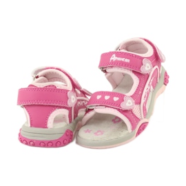 Sandali American Club 1176 rosa 3