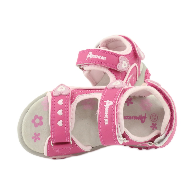 Sandali American Club 1176 rosa 4