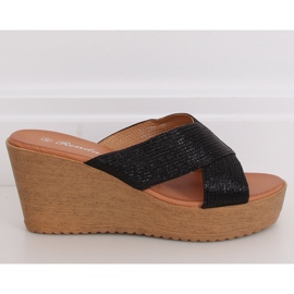 Nero Pantofole nere 10-235 Nero 2