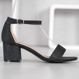 Diamantique Sandali casual su un bar nero 2