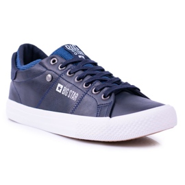 Sneakers da uomo blu navy Big Star BB174010 1