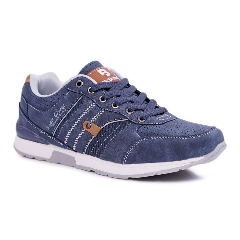 EVE Scarpe Sportive Uomo Casual Blu Navy Super 1