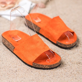 Renda Pantofole Arancione arancia 2