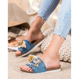 SHELOVET Pantofole alla moda blu 2