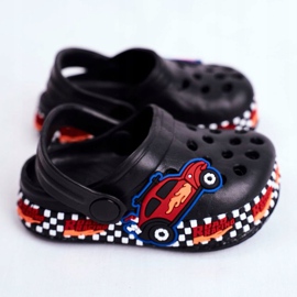Giolan Schiuma per bambini Crooks Black Road Racing nero rosso 2