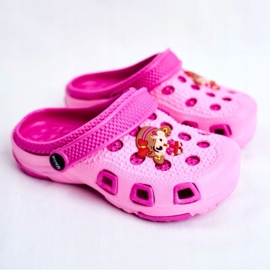 BUGO Pantofole per bebè Foam Crooks Pink Girl rosa 1