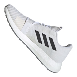 Scarpe da corsa adidas Senseboost Go M EG0959 bianca 2