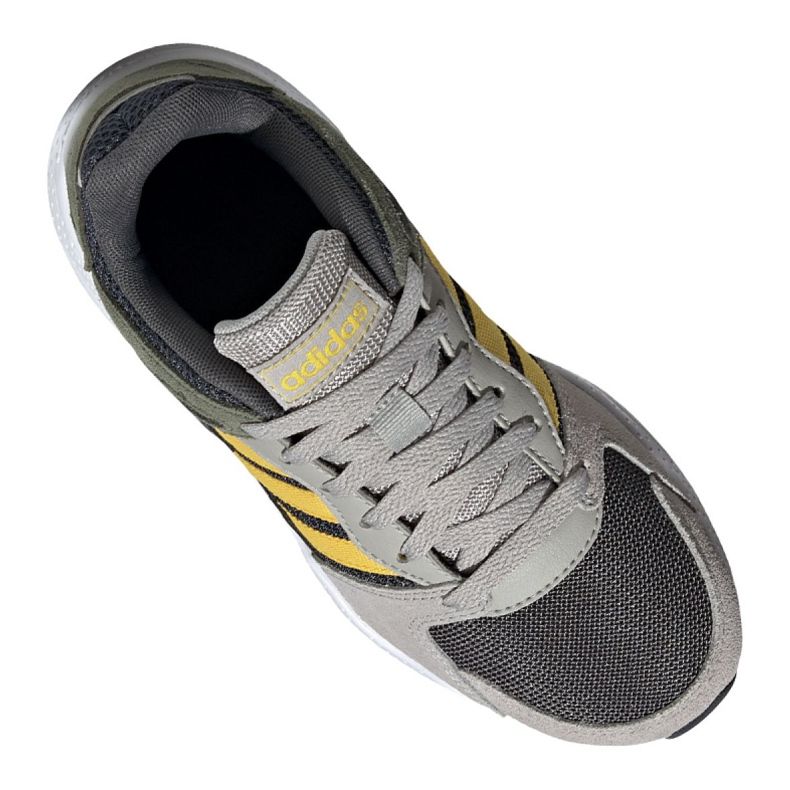 Scarpe Adidas Crazychaos Jr EG3067 grigio verde 1