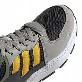 Scarpe Adidas Crazychaos Jr EG3067 grigio verde 2
