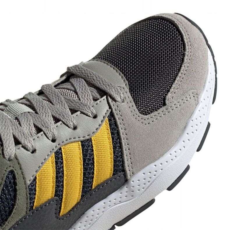 Scarpe Adidas Crazychaos Jr EG3067 grigio verde 2