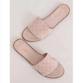 Pantofole rosa da donna rosa Q-85 Pink 1