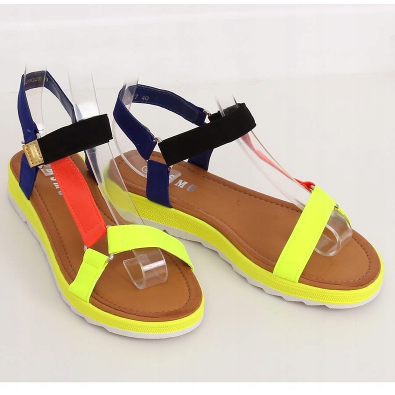 Sandali da donna multicolori WS9027 Colore multicolore 1