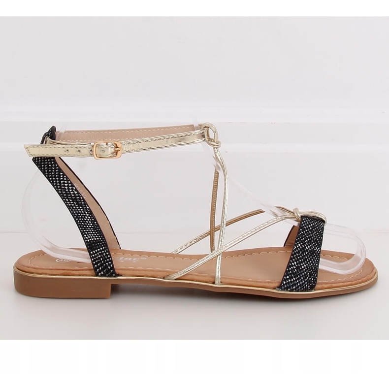 Sandali neri da donna JH123P Black nero 2
