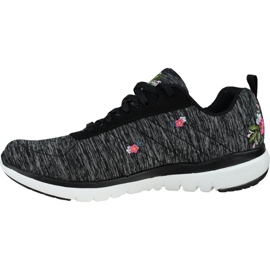 Skechers Flex Appeal 3.0 W 13074-BKW nero 1