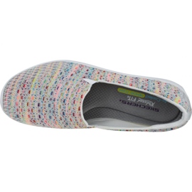 Scarpa Skechers Reggae Fest-Wicker W 49291-WHT multicolore 2
