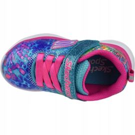 Skechers Wavy-Lites Jr 81385N-MLT multicolore verde 2