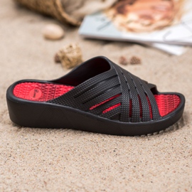 Bona Comode pantofole leggere nero 2