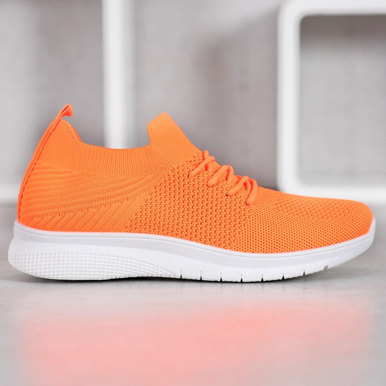 SHELOVET Scarpe sportive basse arancia 2