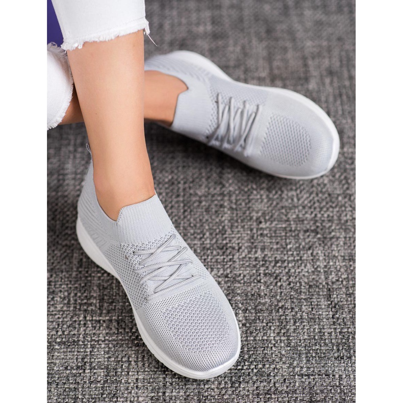 SHELOVET Scarpe sportive basse grigio 1