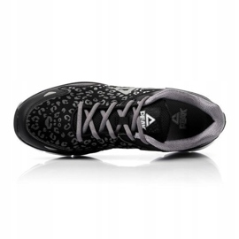 Scarpe da corsa con visiera E44217H M 62460-62465 nero grigio 2