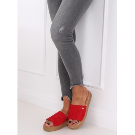 Red Pantofole rosse da donna G-576 Red rosso 2