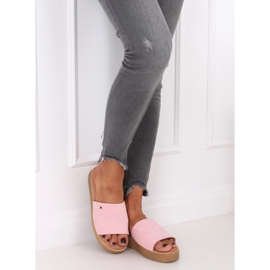 Pantofole rosa da donna rosa G-576 Pink 2