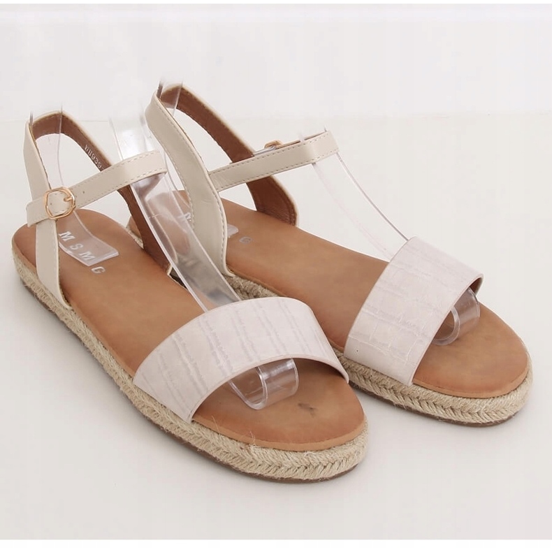 Sandali espadrillas WH939 Beige 1
