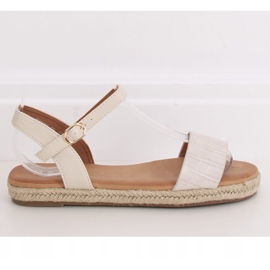 Sandali espadrillas WH939 Beige 2
