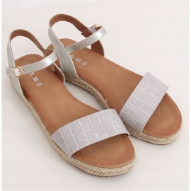 Sandali espadrillas grigie WH939 Grey grigio 1