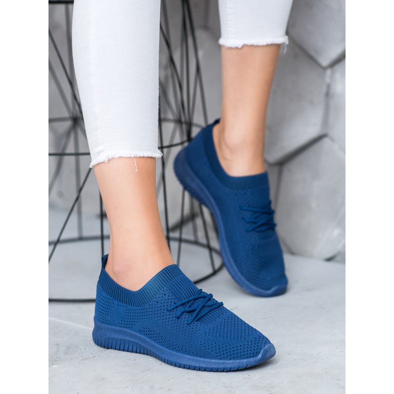 SHELOVET Scarpe sportive basse blu 1