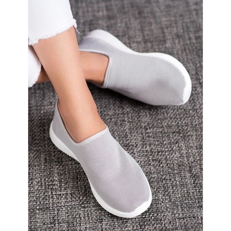 SHELOVET Scarpe sportive slip-on grigio 1
