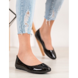 Comer Ballerine laccate nero 1