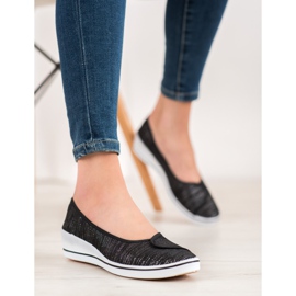 Comer Ballerine Con Glitter nero 2