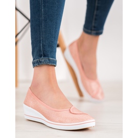 Comer Ballerine Con Glitter rosa 1