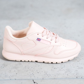 SHELOVET Scarpe Allacciate In Ecopelle rosa 2