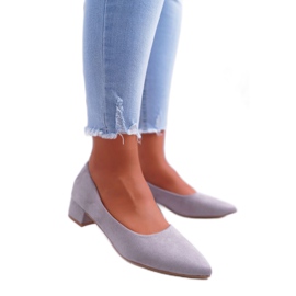 SEA Décolleté Classiche Donna Scamosciato Grigio Rheya 2