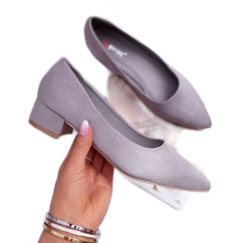 SEA Décolleté Classiche Donna Scamosciato Grigio Rheya 1