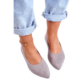SEA Ballerine Donna Eco-Suede Grigio Bellissima 3