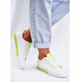 PS1 Sneakers classiche da donna Ville verdi bianco verde 2