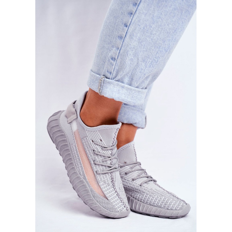 Scarpe sportive da donna, leggere e ariose grigie Lumiere grigio 1