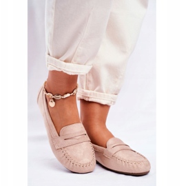 PS1 Mocassini Donna Tessuto Beige Panay 1