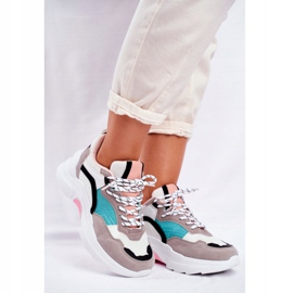 PS1 Scarpe Sportive Donna Sneakers Bianche E Verdi Mindanao bianco nero rosa grigio verde 1