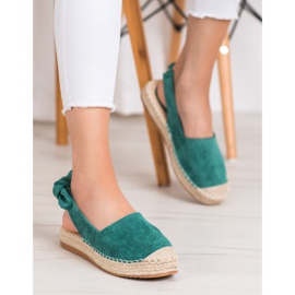 Nio Nio Espadrillas Con Tacco Scoperto verde 1