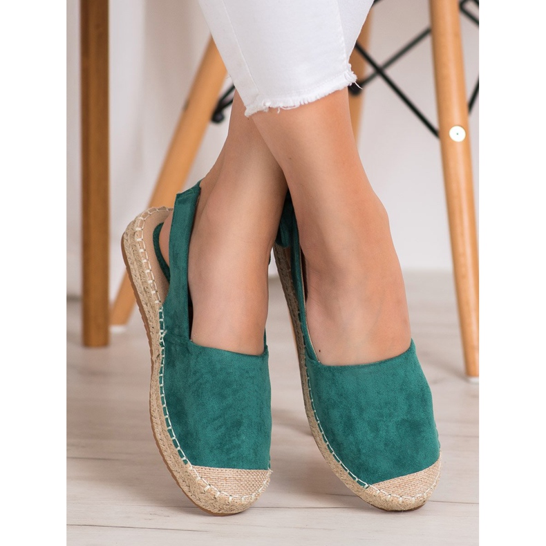 Nio Nio Espadrillas Con Tacco Scoperto verde 2
