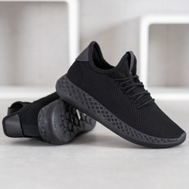 SHELOVET Comode scarpe traforate nero 1